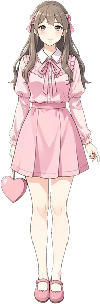 私服のキャラの見本