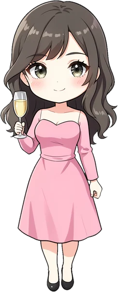 ミニキャラのキャラの見本