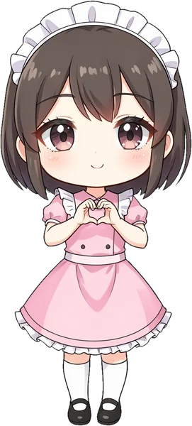 ミニキャラのキャラの見本