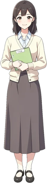 マネージャーのキャラの見本